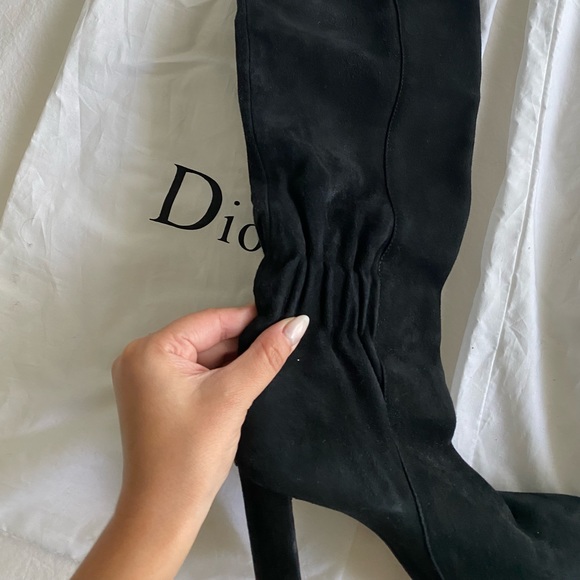 CD suede boots - Picture 4 of 9